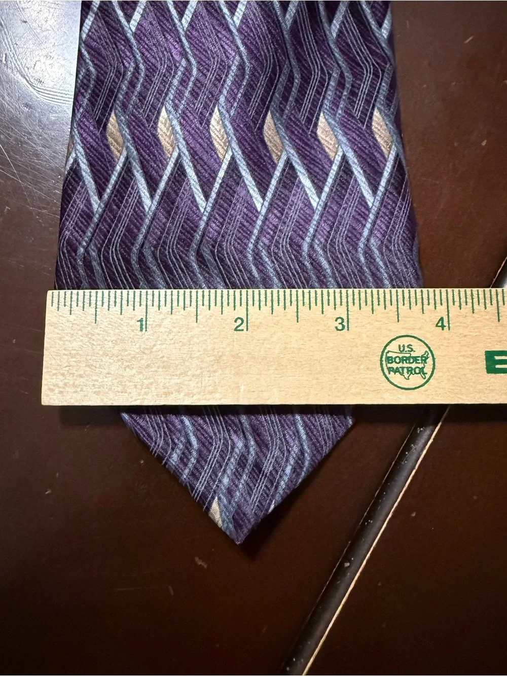Arrow Two-Pack Men's Ties — Purple Patterned and Silver Textured